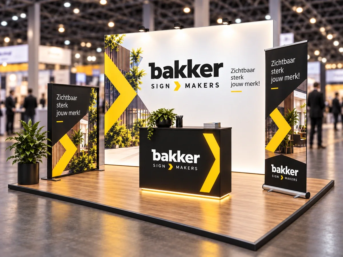 Beurs en event signing door BAKKER