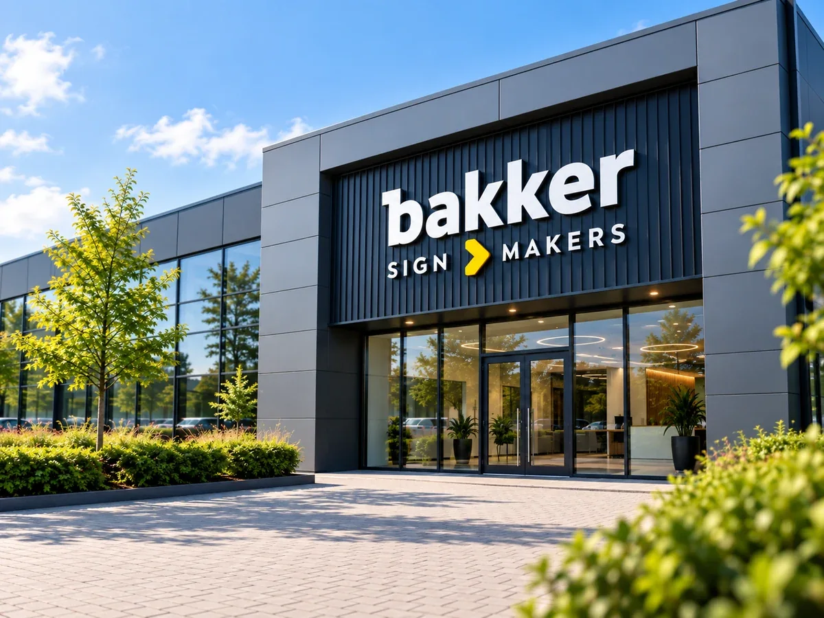 Buitenreclame door BAKKER
