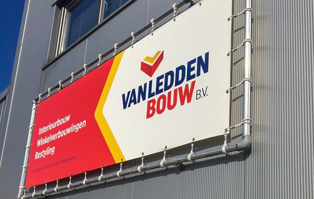 Van Ledden bouw geveldoeken