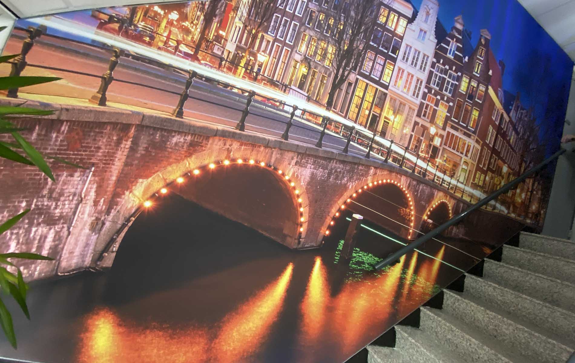peesdoek op maat gemaakt afwijkende vorm West Betuwe full color