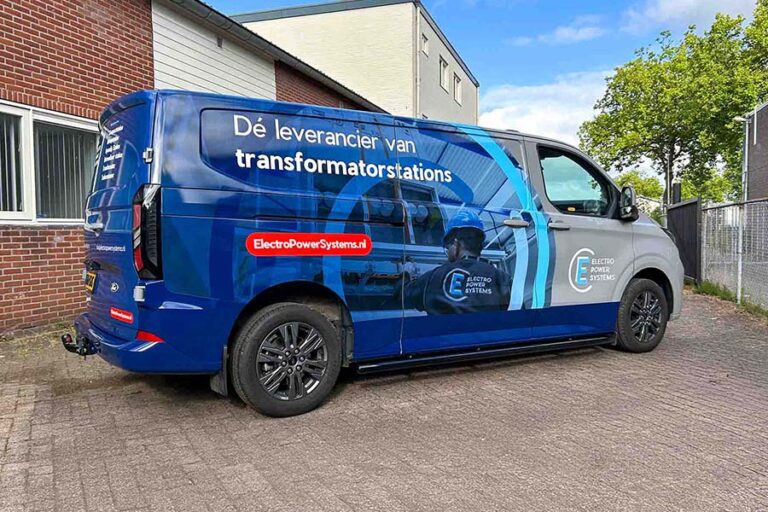 Autobelettering door BAKKER