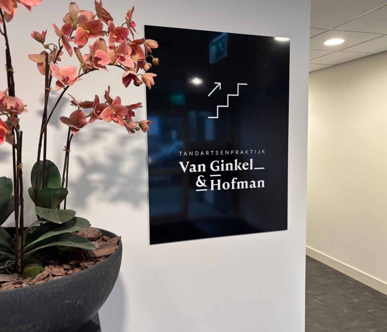 Bewegwijzering bij een project