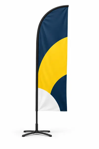 Beachflag — voorbeeld van de mogelijkheden